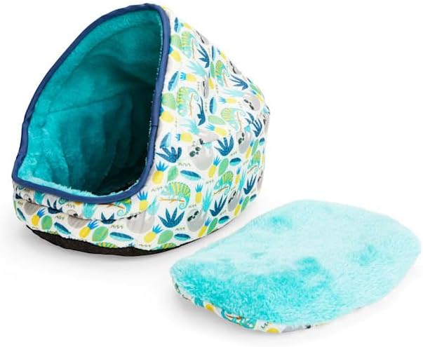 EveryYay by Petco Snooze Fest Jungle-Print Cuddle Cup Ferret Bed 11" L X 8.5" W X 9" H