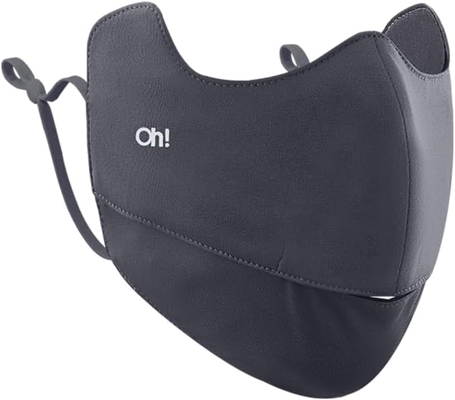 Sun Protection UPF 50+ UV Face Cover Summer Face Mask Neck Gaiter with Ear Loops SLN3M308