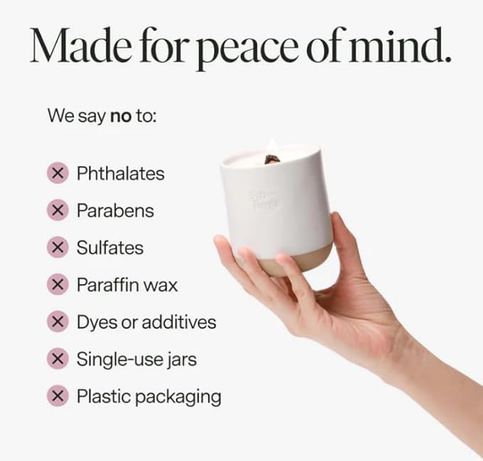 Siblings Candle Making Kit | DIY Coconut-Soy Wax Candle Kit with Wooden Wick | Scent No 01: Bergamot, White Rose, Oakmoss | Clean, Non-Toxic, Reusable, 60 Hr Burn
