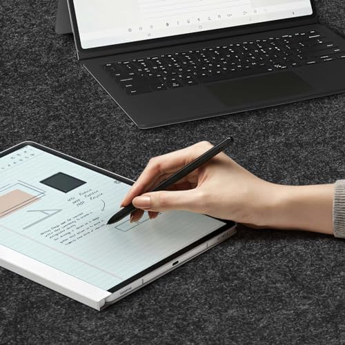 DAWNTREES Extra Large Felt Desk Mat,55''x23.6'' Non-Slip Desktop Protector