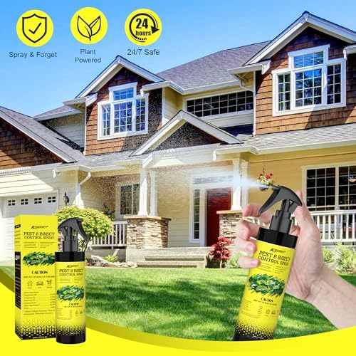Peppermint Oil Spray for Rodent,Bugs,Silverfish,Spider,Ant,Indoor Outdoor