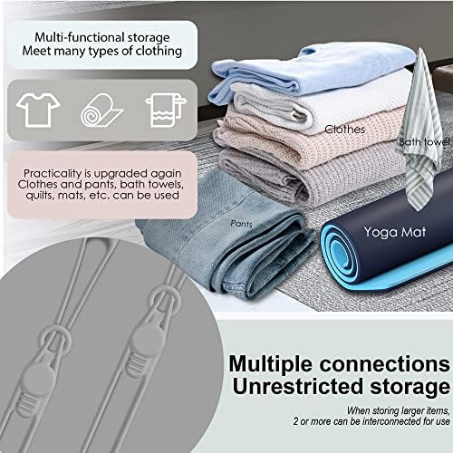 Silicone Cable Ties, Cord Organizer Cable Management(16Pcs-Grey)