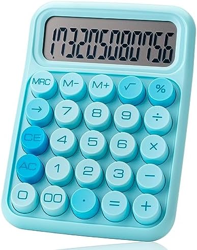 Mr. Pen- Mechanical Switch Calculator, 12 Digit Large LCD Display