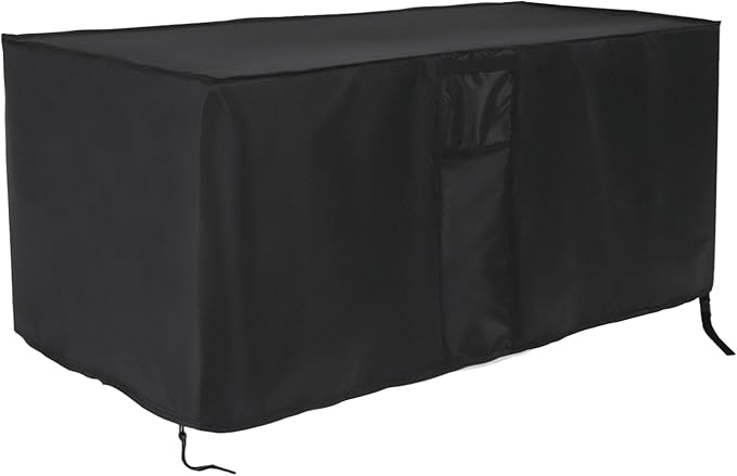 Patio Deck Box Cover,Outdoor Storage Deck Boxes, Waterproof Outdoor Storage Box Cover Furniture Covers - 57 x 32 x 31 Inch