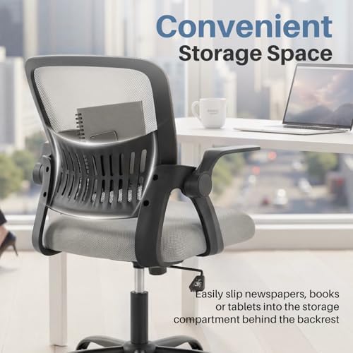 DUMOS Home Office Chair, Computer Desk Chair, Lumbar Support