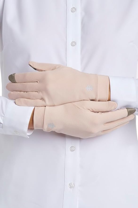 Coolibar Full Finger UV Sun Gloves - UPF 50+ Sun Protection - Gannett