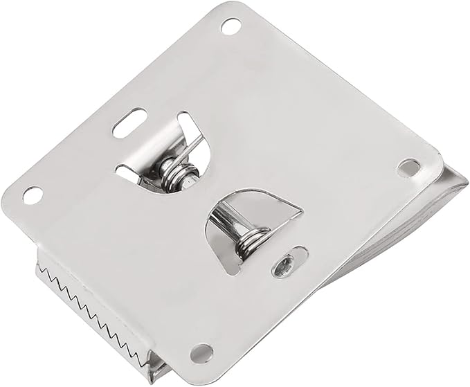 Fish Clamp, Stainless Steel with 6 Screws Fillet Tool for Cleaning Tables Bait Boards Fishing Reels Maintenance for Anglers and Outdoor Cleaning Scenarios