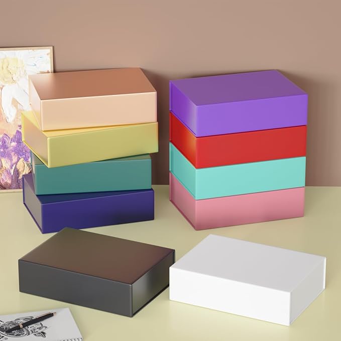 Gift Boxes 11.9" x 8.5" x 3.3" with Magnetic Closure Lid Boex for Presents,Bridesmaid Gifts Box,Cute Box,Birthday Boxs,Luxury for Gift Packaging, Magnetic Gifts Boxe for Wrapping