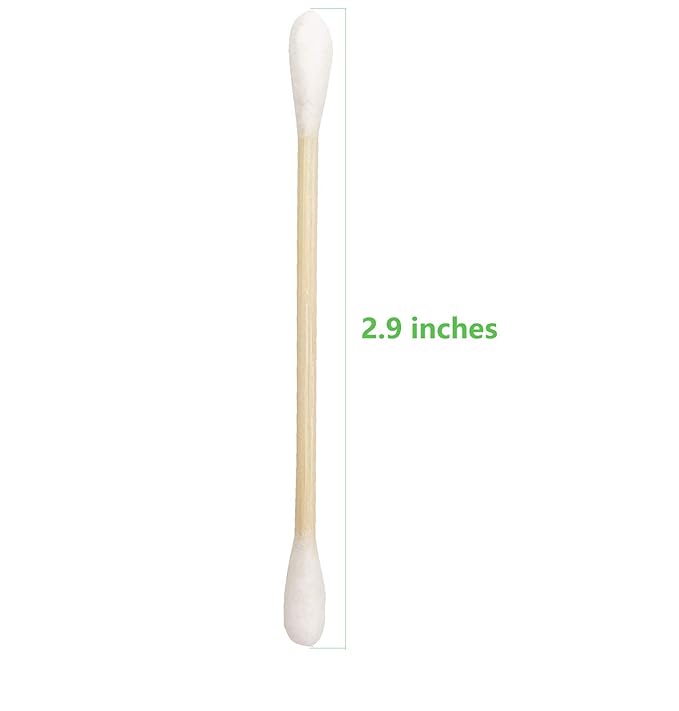 Cotton Swabs with Wooden Sticks/Biodegradable Cotton Bud 1125pcs