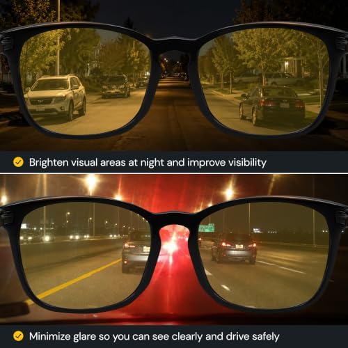 livho High Tech Blue Light Glasses - Advanced Blue Light Blocking Computer Glasses - Screen Fatigue & UV Protection