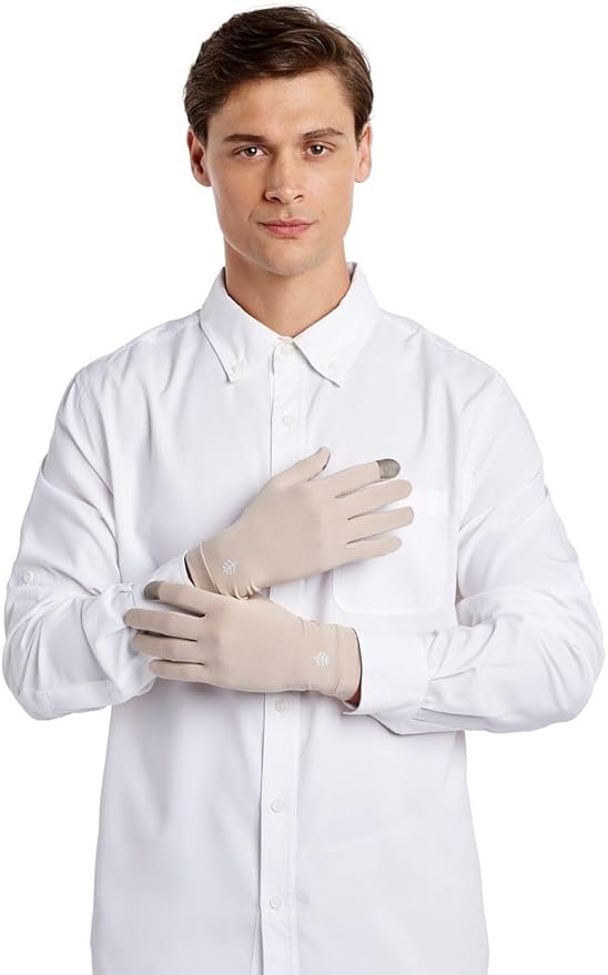 Coolibar Full Finger UV Sun Gloves - UPF 50+ Sun Protection - Gannett