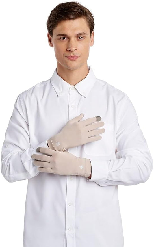 Coolibar Full Finger UV Sun Gloves - UPF 50+ Sun Protection - Gannett