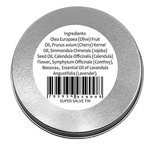 Creation Farm - Super Salve Calendula Herb Balm - 4 Oz Salve Tin - Consuelda Hierbas - Pomada
