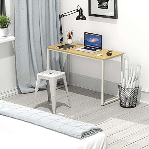 SHW Mission 32-Inch Home Office Computer Desk, Oak