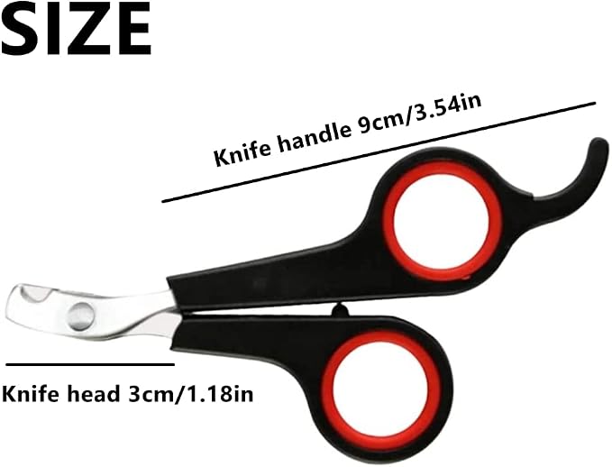 Pet Nail Clippers for Small Animals - Best Cat Nail Clippers & Claw Trimmer for Home Grooming Kit - Professional Grooming Tool for Tiny Dog Cat Bunny Rabbit Bird Puppy Kitten Ferret