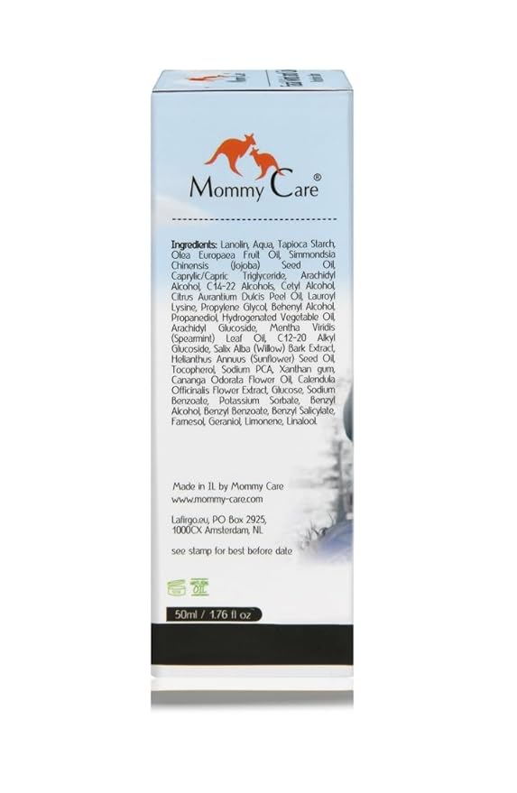 Mommy Care Facial Wind & Cold Protective Balm – Mineral Oil-Free Formula with Calendula, Olive Oil & Jojoba, Soothes & Hydrates Dry, Sensitive Skin for Babies, Kids & Adults, 50ml/1.76 fl oz