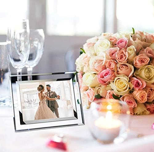 SIMON'S SHOP 8x10 Picture Frame Glass Picture Frames 8x10 Wall and Tabletop Display Frame - 3 Pack