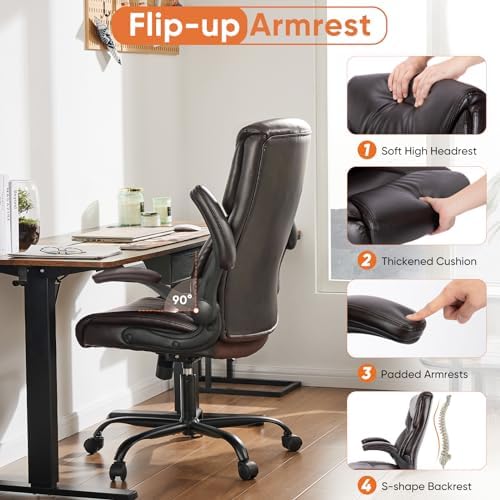 Sweetcrispy Heavy Duty Office Chair, Gaming Desk Chair 2 Pack