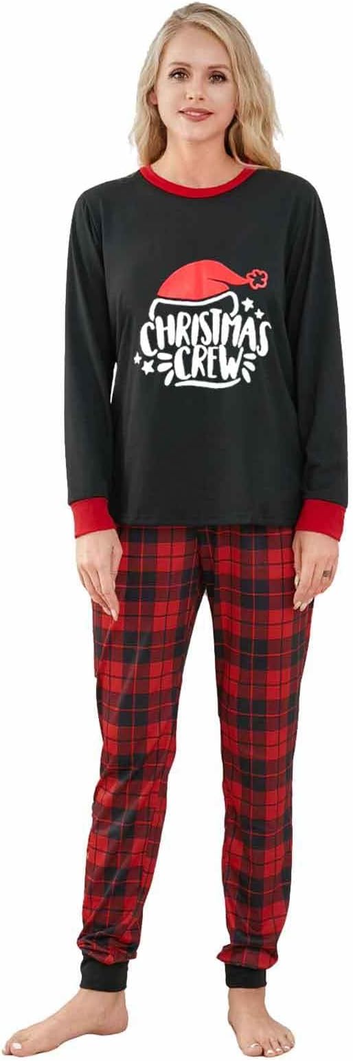 Christmas Pajamas for Family Matching Family Christmas Pajamas Set PJS Holiday Xmas Family Jammies Sleepwear