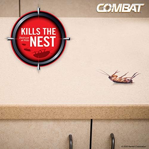 Combat Max Large Roach Killing Bait, 8 Count (Pack of 2)