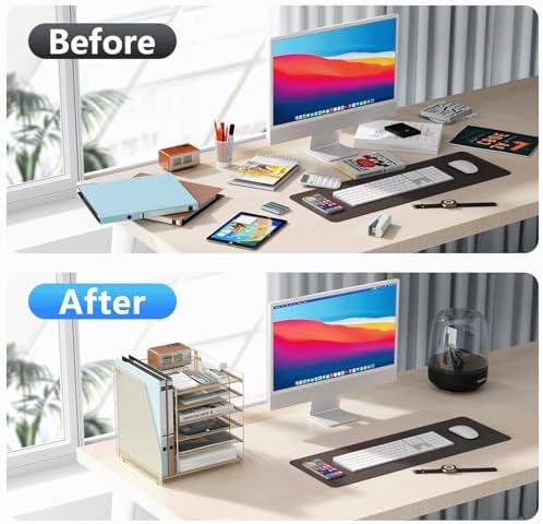gianotter 6-Tier Paper Organizer With Magazine Holder
