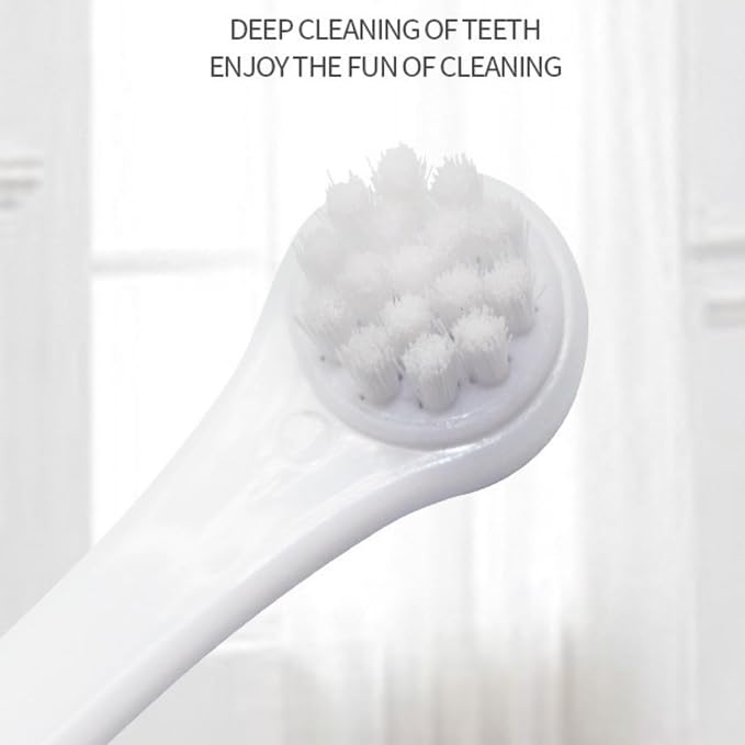 Mini Pet Toothbrush Mini Head Soft Bristles Gentle Pet Toothbrush for Small Pets Dental Care Hedgehog Rat Ferret Grooming Accessories (4PC)