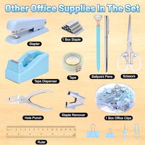 13-in-1 Office Desk Organizer Set for Back to School Supplies Accessories