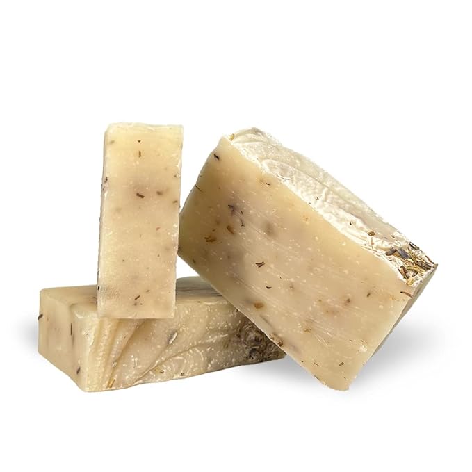 Herb’N Eden - Rosemary Lavender Bar Soap - Moisturizing Face & Body Soap - For Sensitive, Normal Skin - Natural Plant-Based Ingredients - Cruelty-Free - Handmade in USA - 3 Pack