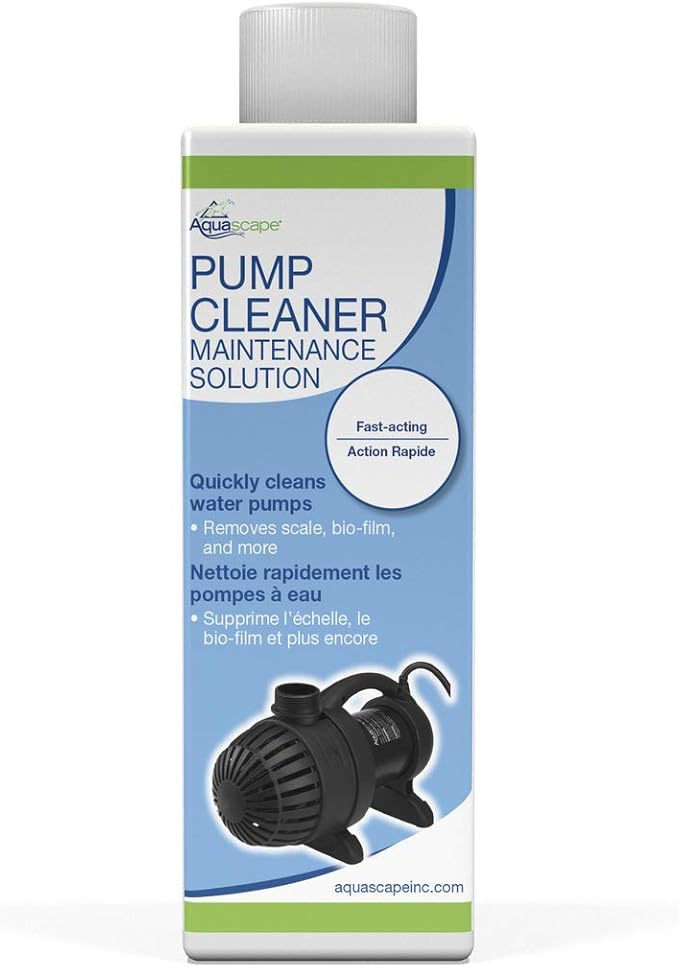 Aquascape Pond and Waterfall Pump Cleaner Maintenance Solution, 8 Ounce | 91143
