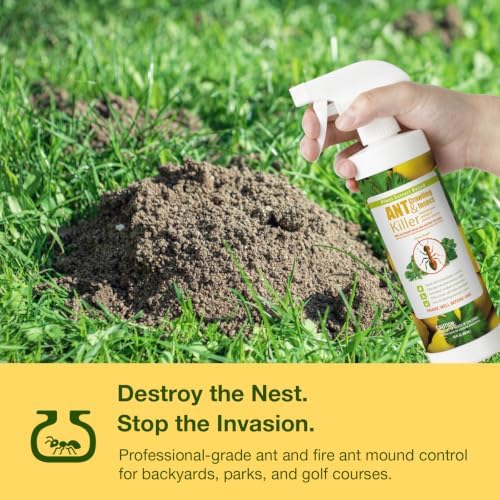 EcoVenger® Ant and Insect Killer 16 oz | Citrus Scent | Fast Kills House Ants Fire Ants | Residual Deterrence | Plant-Based Child and Pet Safe