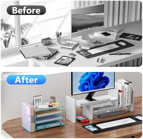 gianotter 4-Tier Paper Organizer With Magazine Holder