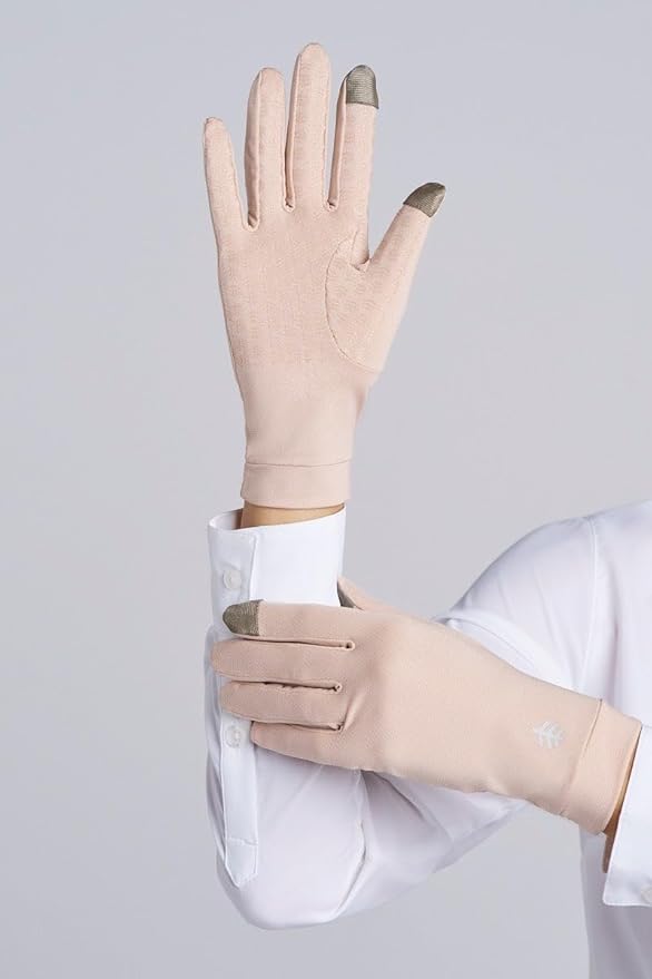 Coolibar Full Finger UV Sun Gloves - UPF 50+ Sun Protection - Gannett