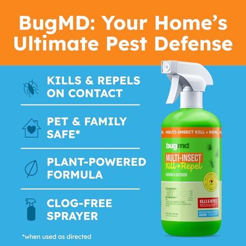BugMD Pet Safe Multi-Insect Killer and Repellent Spray