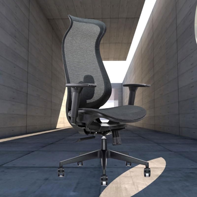 Business Affairs Office Chair Rotate Computer Chair Office Furniture Lifting Waist Protection(D)