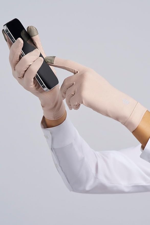 Coolibar Full Finger UV Sun Gloves - UPF 50+ Sun Protection - Gannett
