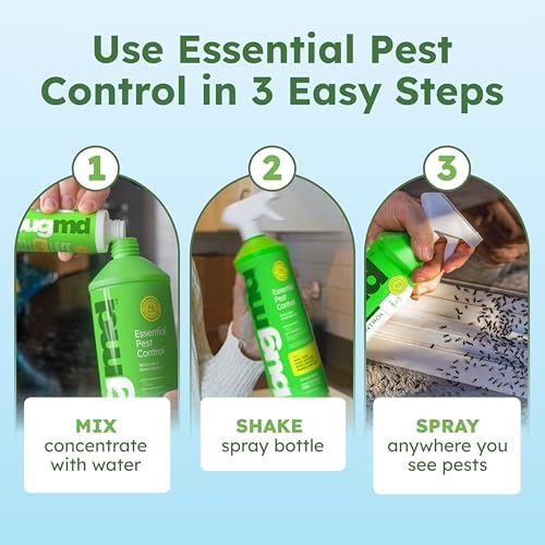 BugMD Ant Killer and Bug Spray Concentrate - Plant-Powered (3.7 oz)