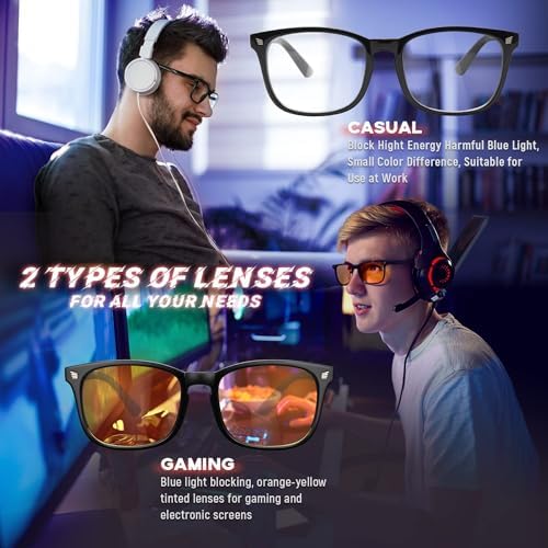 livho High Tech Blue Light Blocking Gaming Glasses