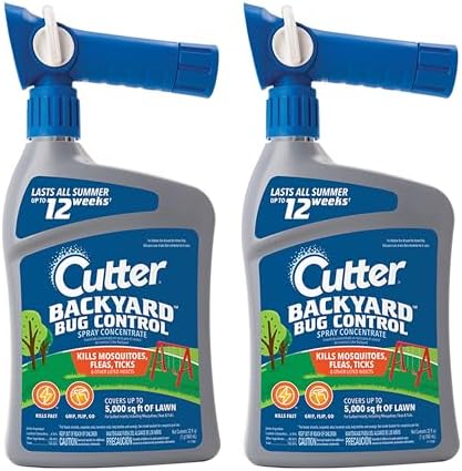 Cutter Backyard Bug Control Spray Concentrate 32 Oz, 2 Pack