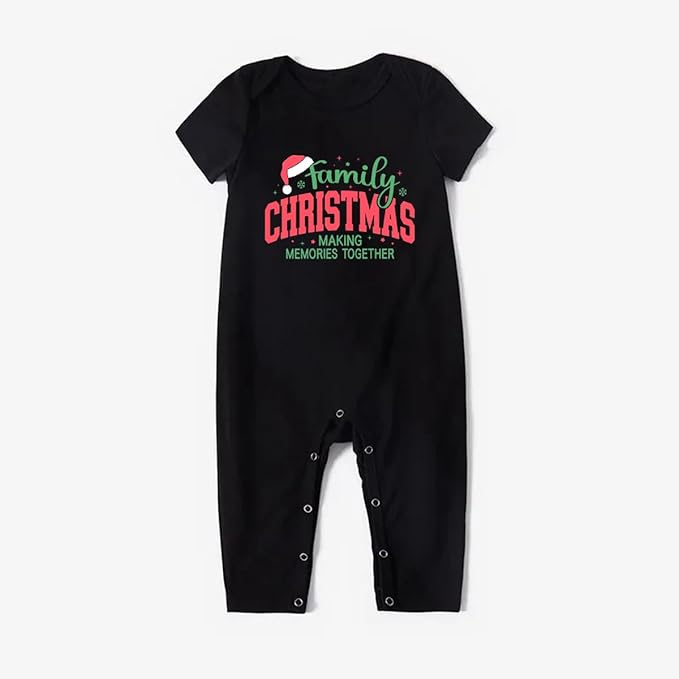 Family Christmas Pajamas Matching Sets Holiday Xmas Party Family Sleepwear Set Jammies for Couples