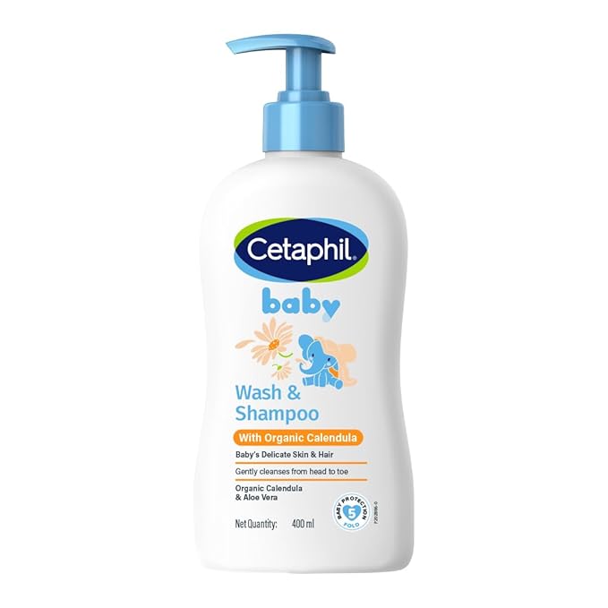 Baby Wash & Shampoo ,Tear Free, Paraben, Colorant and Mineral Oil Free, 13.5 Fl. Oz (Packaging May Vary)