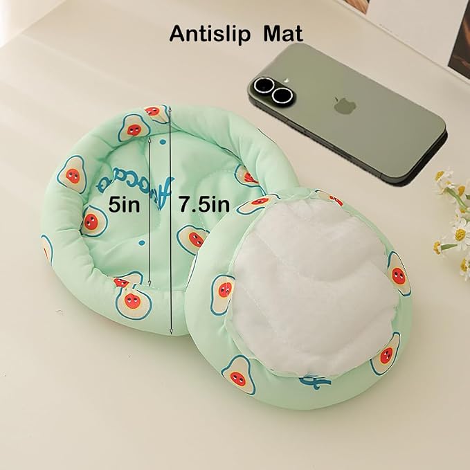 Hedgehog Accessories Dig Box Cage Set with Ball Toy, Cozy Bed, 100 Colorful Cotton Balls, Cute Hedgehog Enrichment Toys Hedgehog Supplies Ball Bell