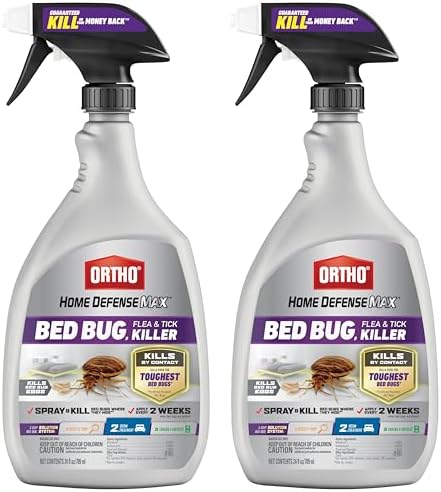 Ortho Home Defense Max Bed Bug, Flea & Tick Killer, 24 fl. oz. (2-Pack)