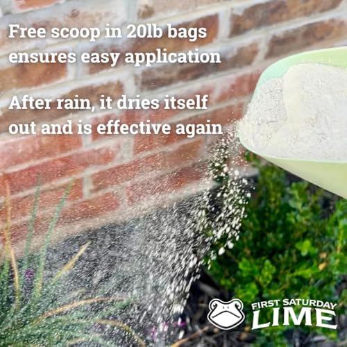 First Saturday Lime Insect Deterrent 20LB | Natural Repellent for Outdoors
