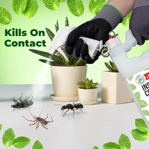 Mighty Mint Peppermint Oil Insect Repellent Plus Spray, 1 Gallon (128 oz)