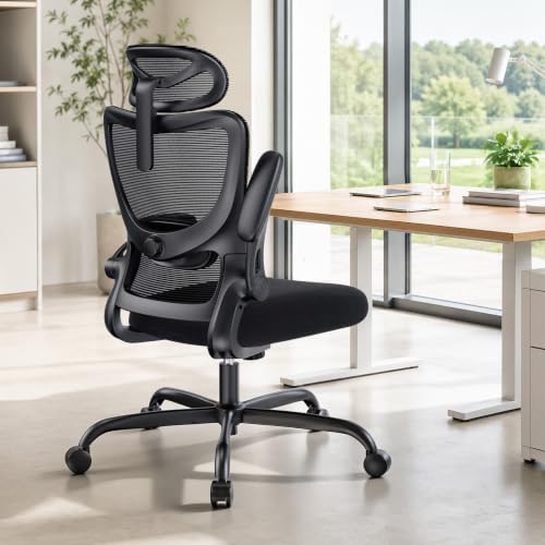 HUANUO Ergonomic Office Chair with 3D Armrests and Lumbar Support