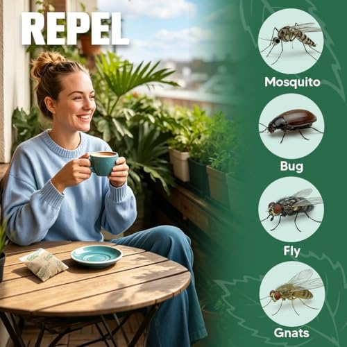 Mosquito Repellent Outdoor Patio, Backyard Mosquito Repellents-8P