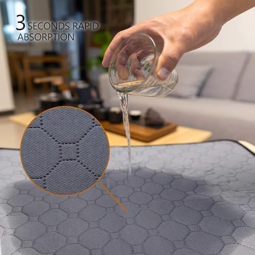 5Pcs Guinea Pig Cage Liners,Guinea Pig Fleece Cage Liners12''X12''Super Absorbent Washable Pee Pads Reusable for Rabbit Hamster Chinchilla