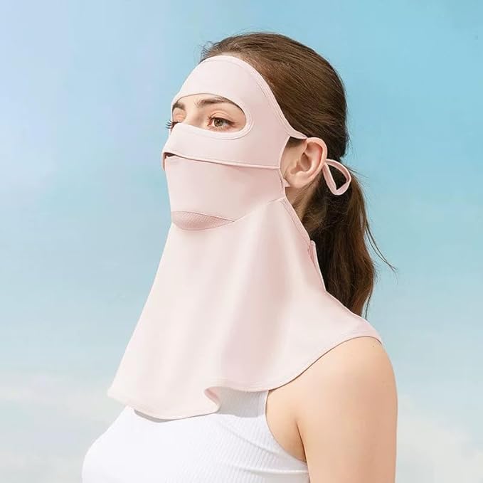 Face Cover for Sun Protection UPF 50+ UV Neck Protection UV Face Mask Covering Eye