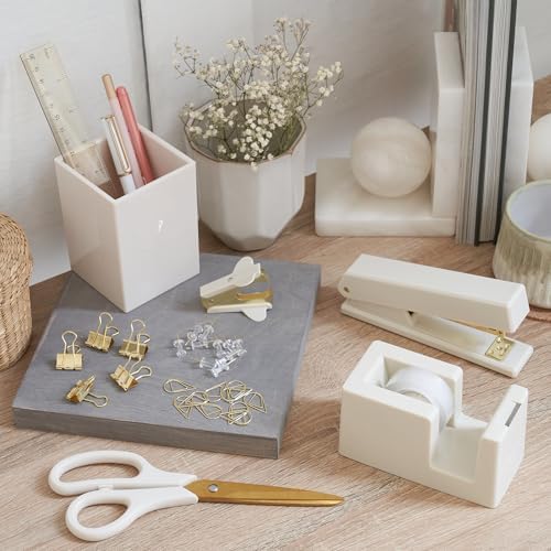 Aesthetic Desk Accessories Set for Women - A Complete Office Organizer Set