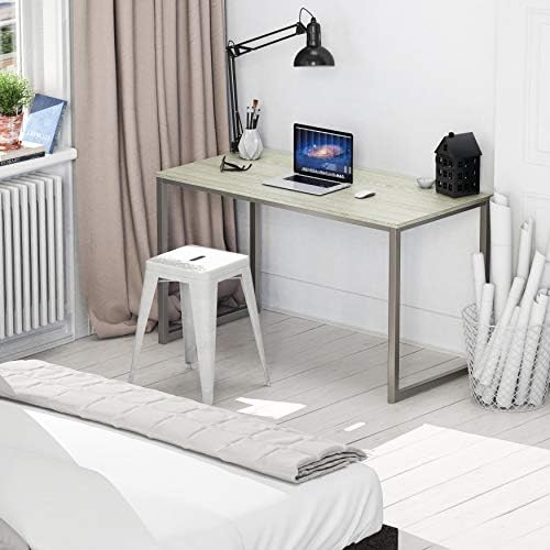 SHW Mission 48-Inch Home Office Computer Desk, Maple